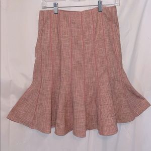 NWT Ann Taylor Pink Mermaid Skirt